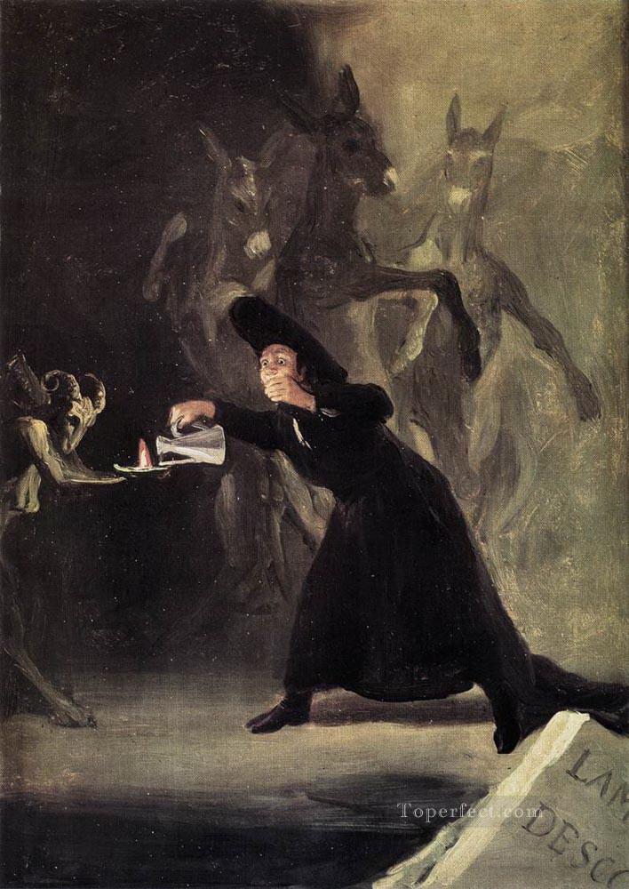 El hombre embrujado Romántico moderno Francisco Goya Pintura al óleo
